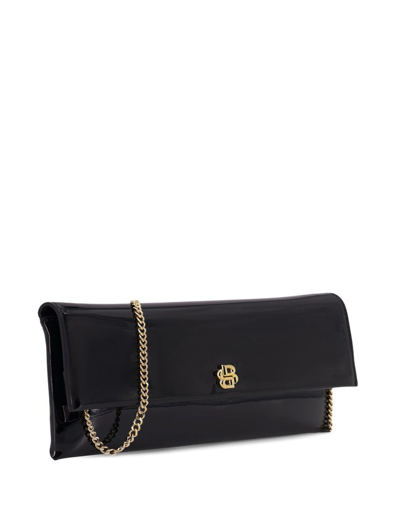 chain patent-leather clutch bag 3