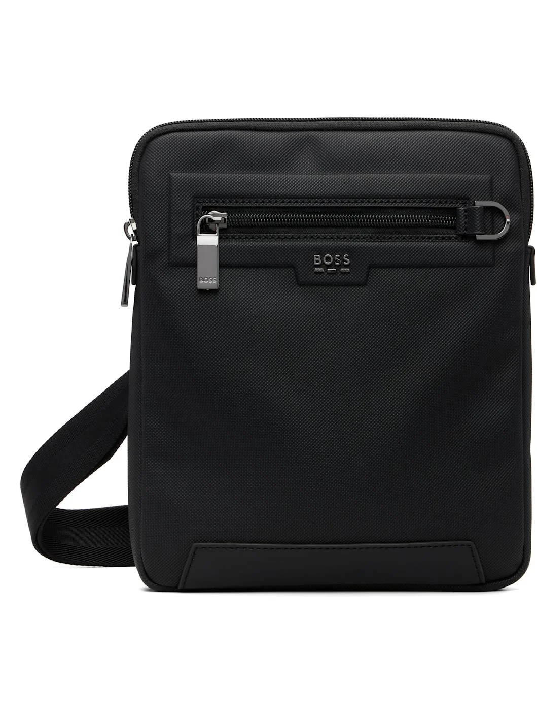 Black Logo Hardware Pouch - 1