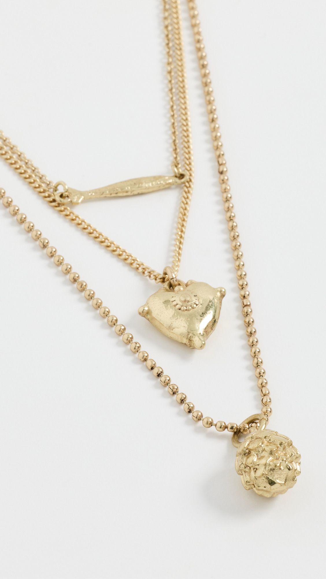 Tesori Multi Chain Charm Necklace - 3
