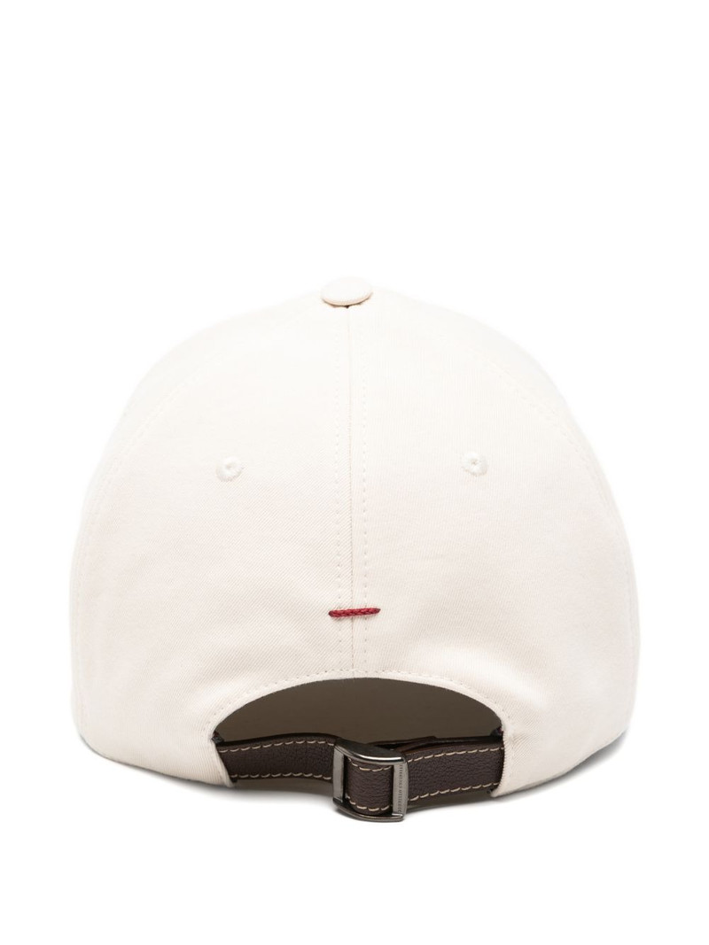 Brunello Cucinelli embroidered cap hat outlook