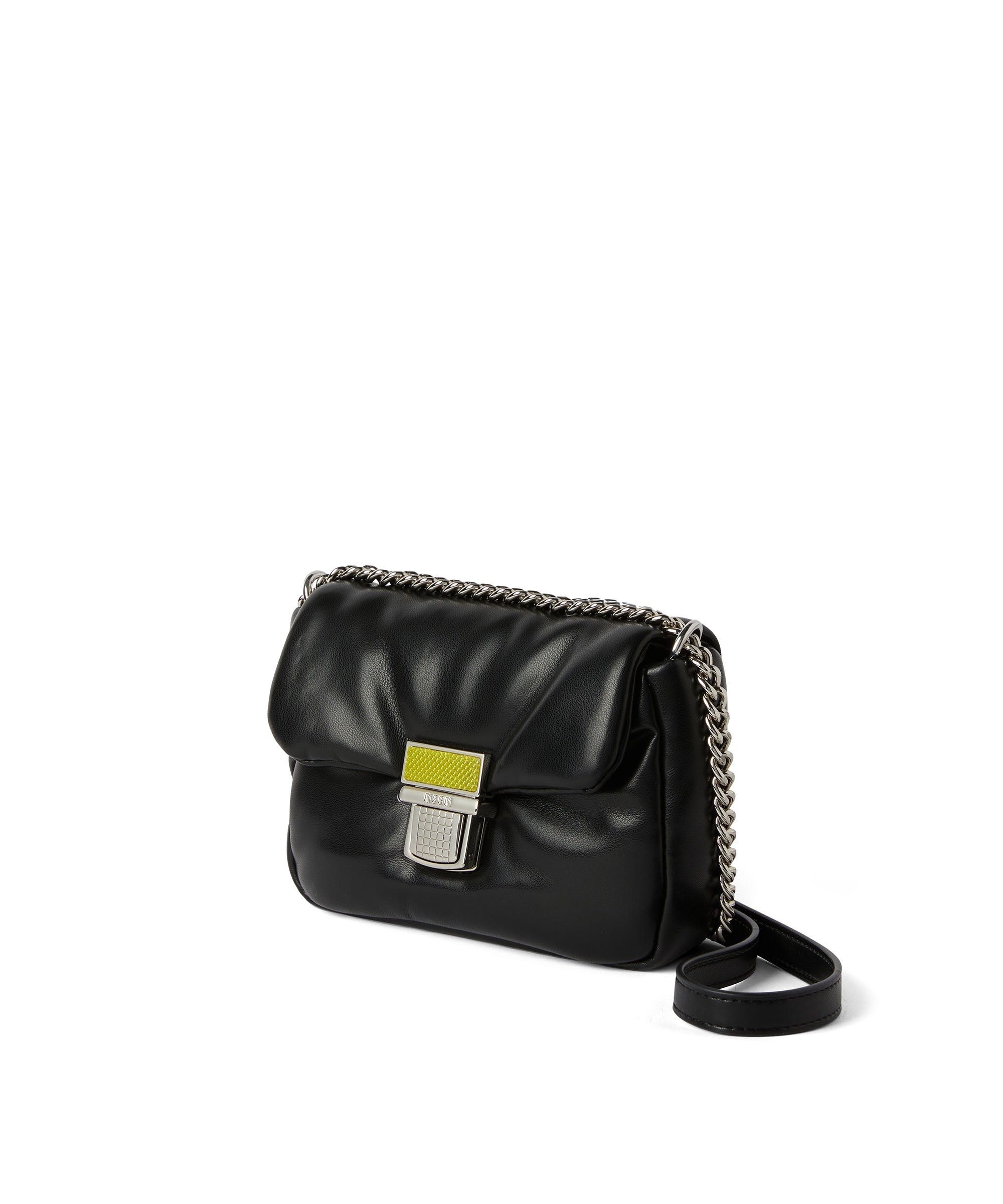 Puffer handbag with snap - 3