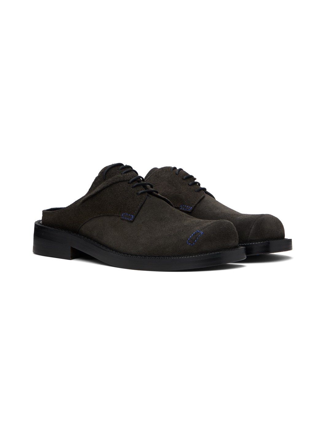 Gray Curve MU01 Slip-On Derbys - 4