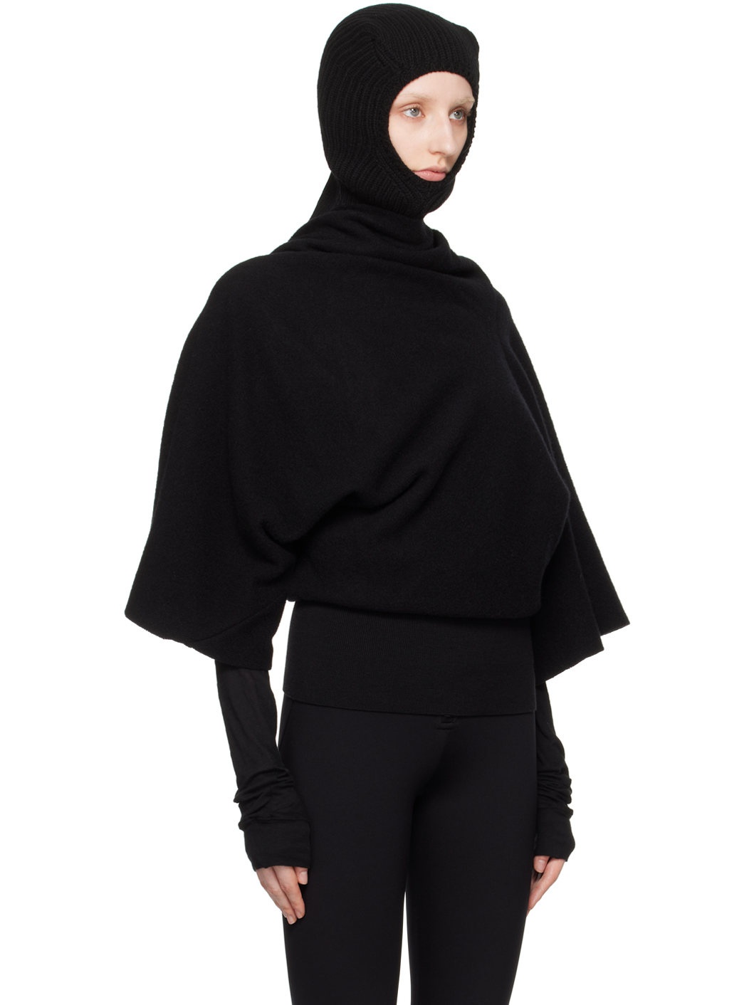 Black Porterville Cylinder Turtleneck - 2