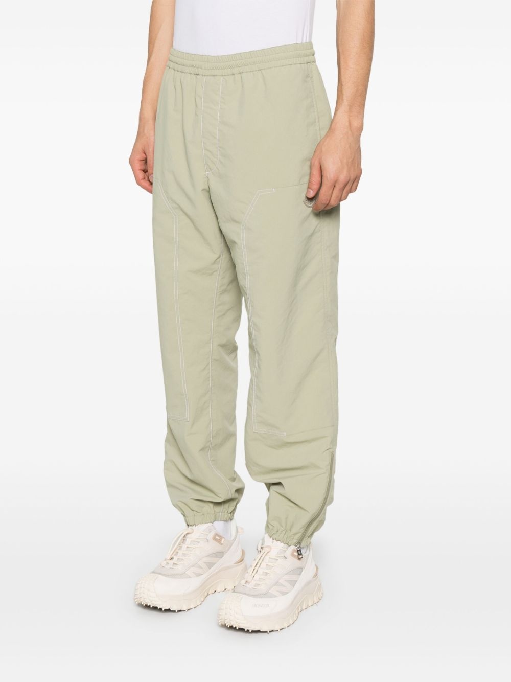 drawstring track pants - 3