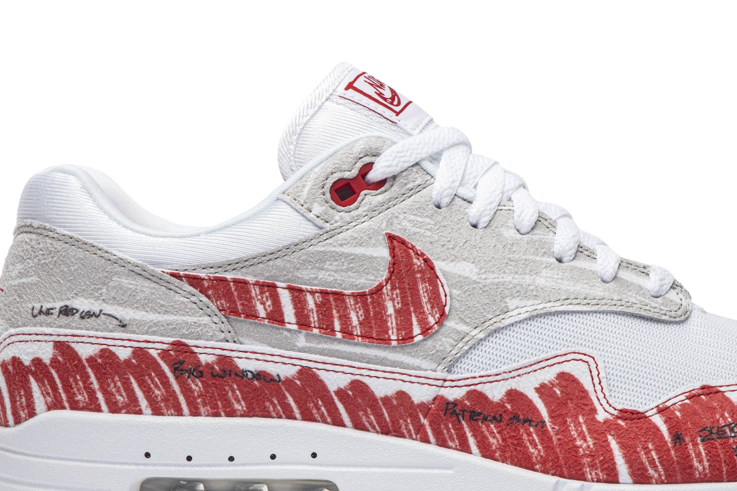 Air Max 1 'Sketch To Shelf - University Red' - 2