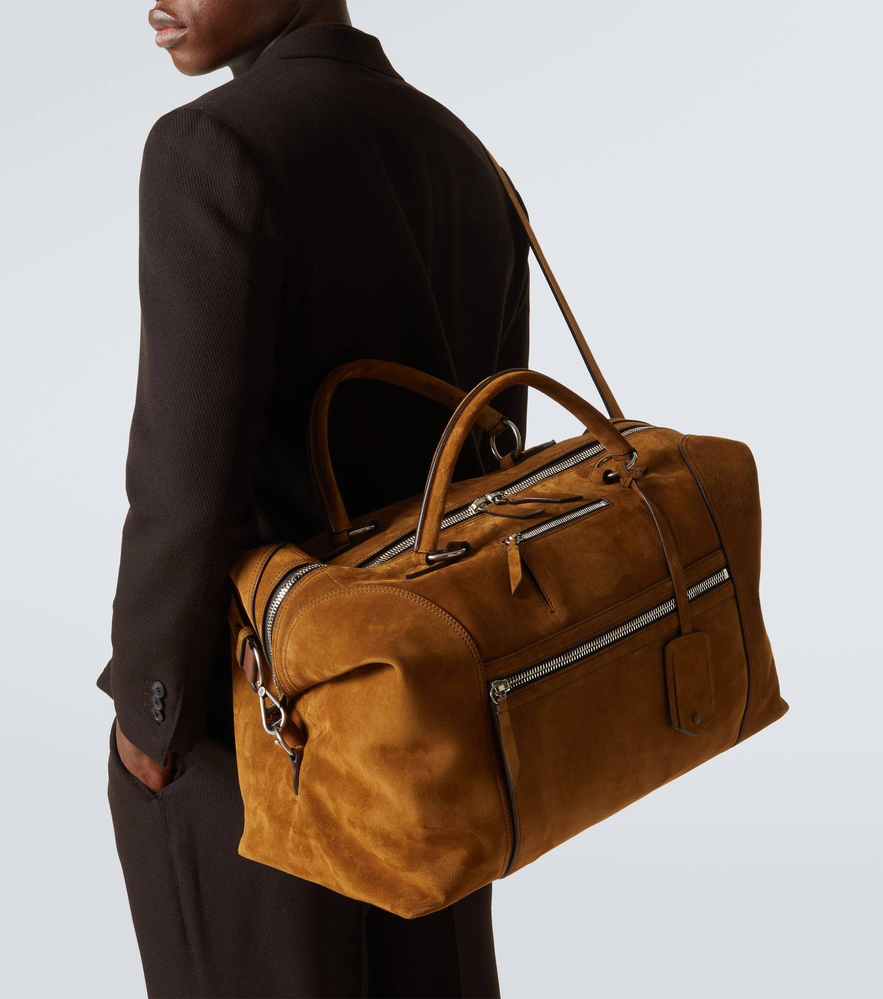 Vagabond suede duffel bag - 3