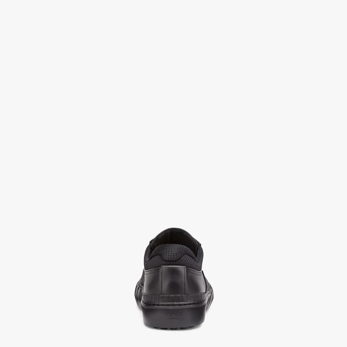 Black fabric low-tops - 3