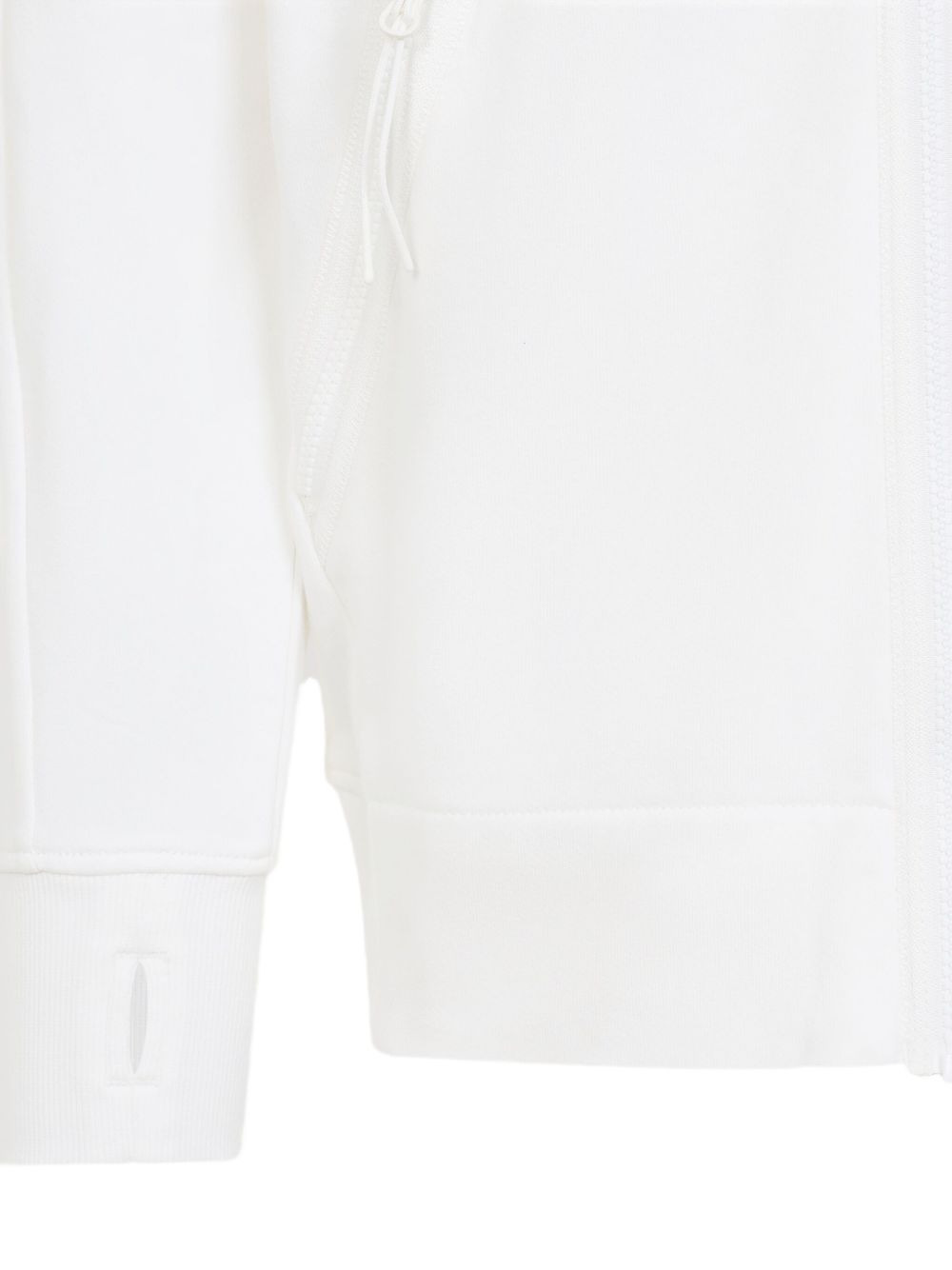 goggle-detail zip-up hoodie - 5