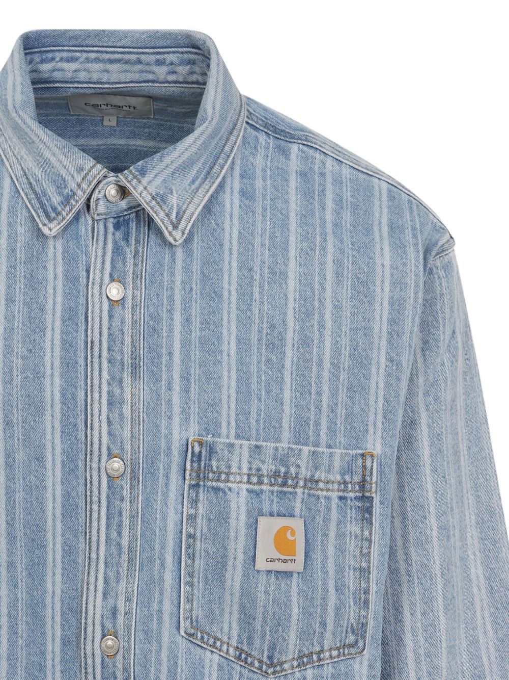 Rylan striped denim shirt - 3