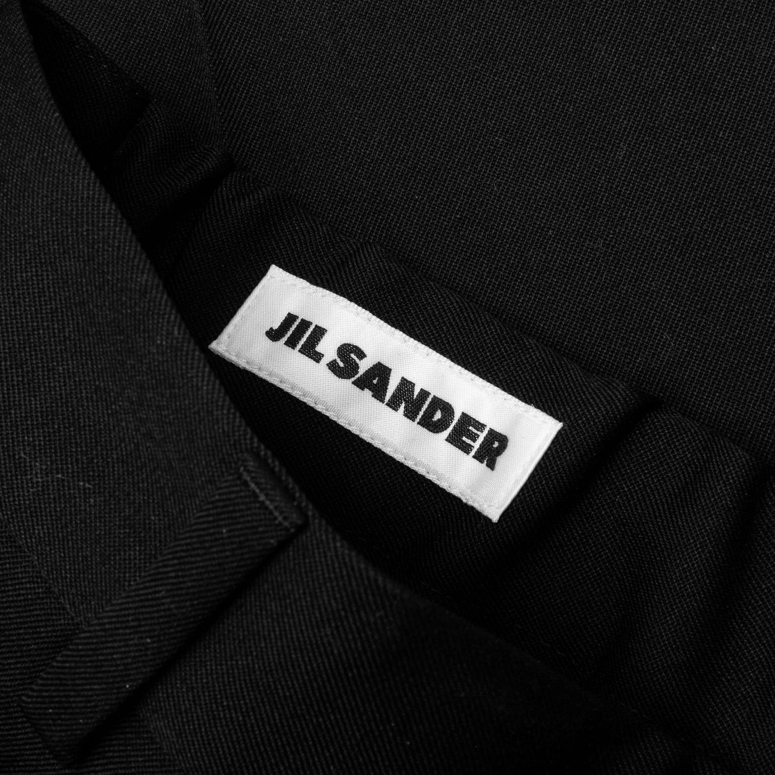 JIL SANDER 06 TROUSER - BLACK - 3
