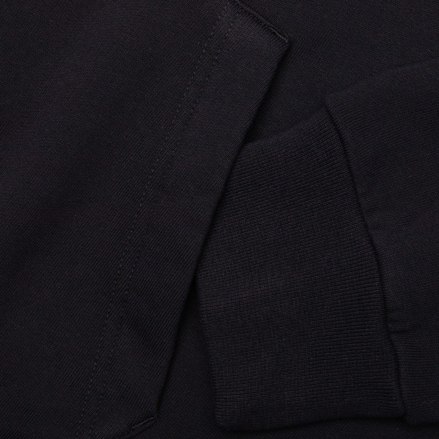 PSYCHEDELIC BOXY FIT HOODIE - BLACK - 5