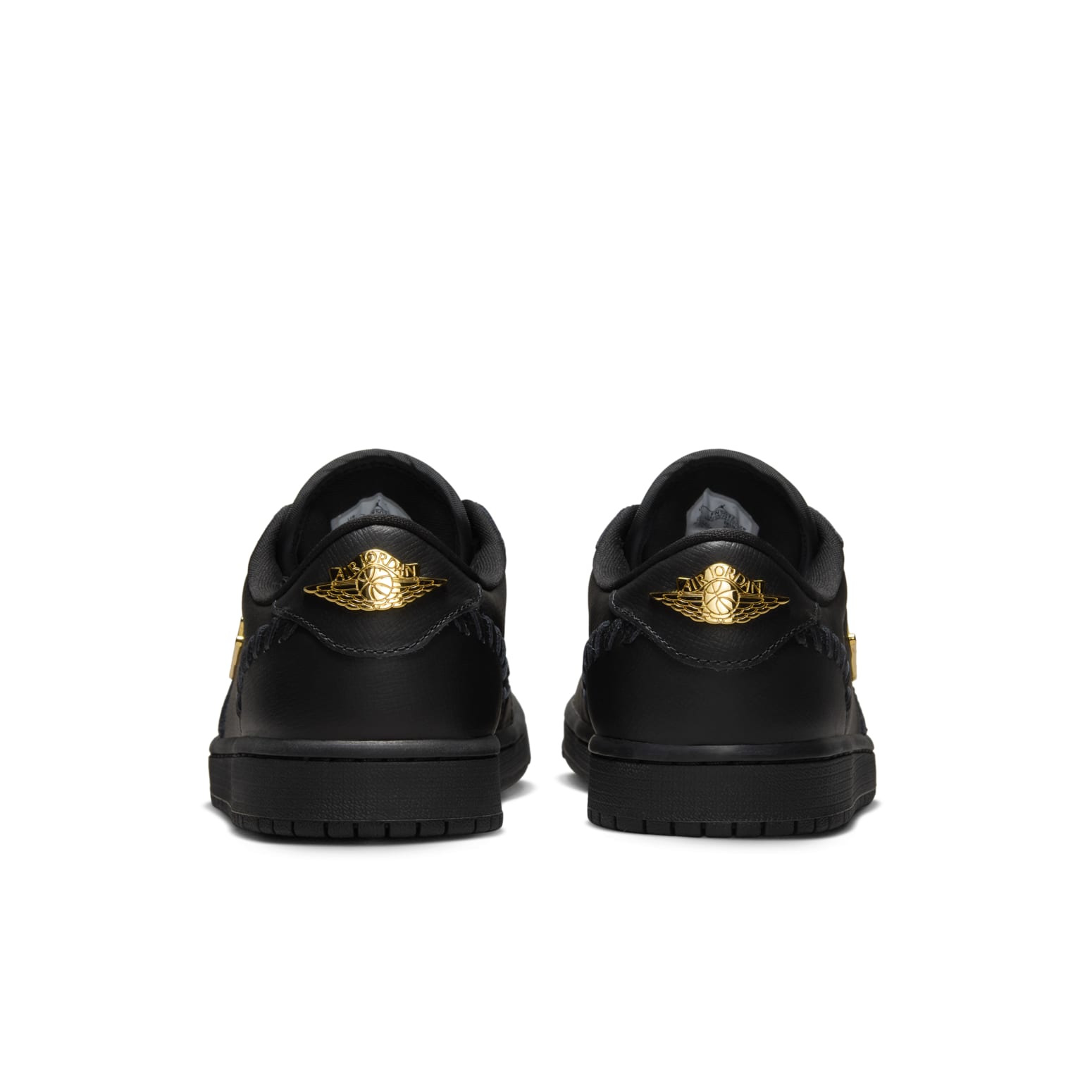 (WMNS) Air Jordan 1 Low Method of Make 'Black Metallic Gold' FN5032-007 - 4
