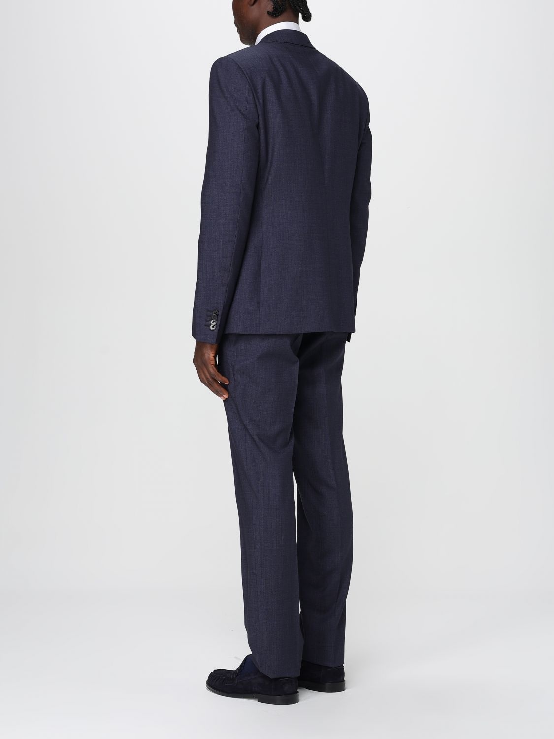 Zegna Suit Men Blue - 3