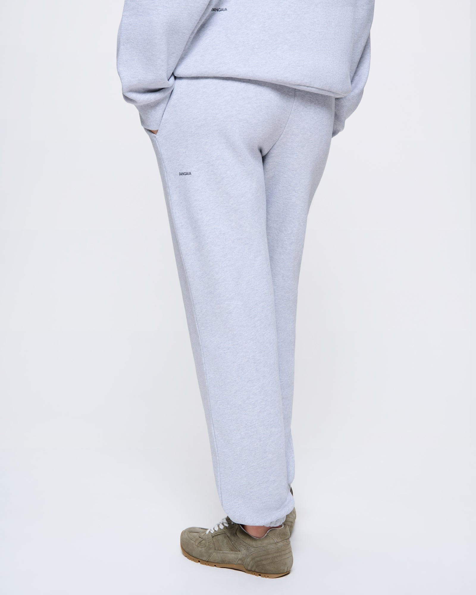 Womens 365 Heavyweight Track Pants - Grey Marl - 5