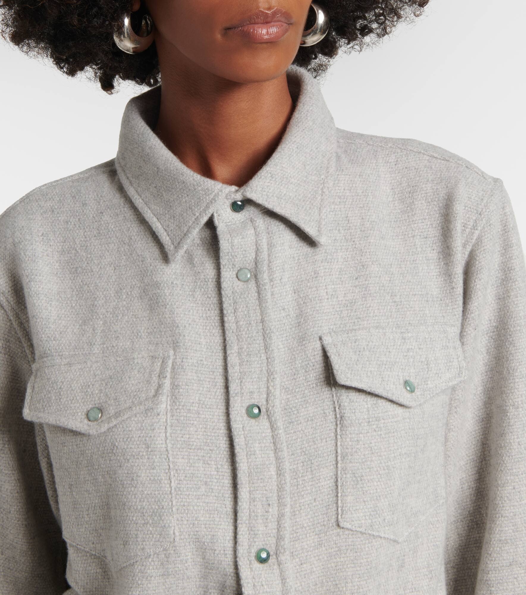 Cashmere shirt - 5