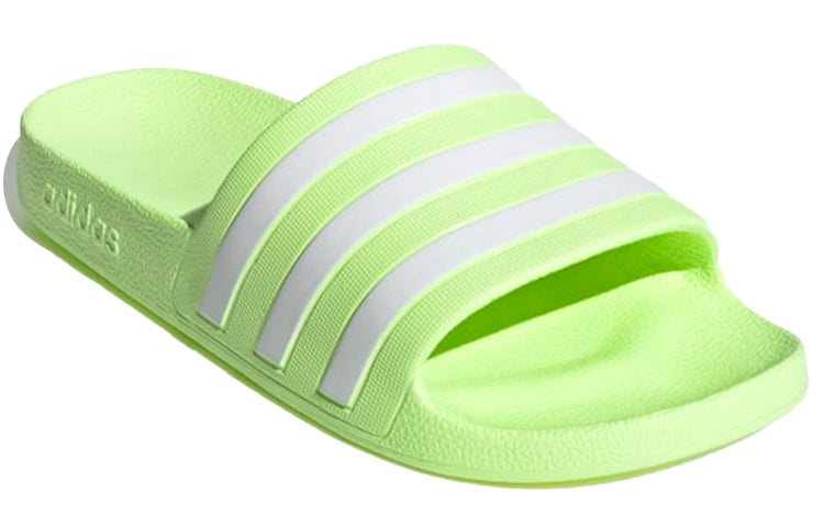 (WMNS) adidas Adilette Aqua Slides Shoes Yellow FY8105 - 3