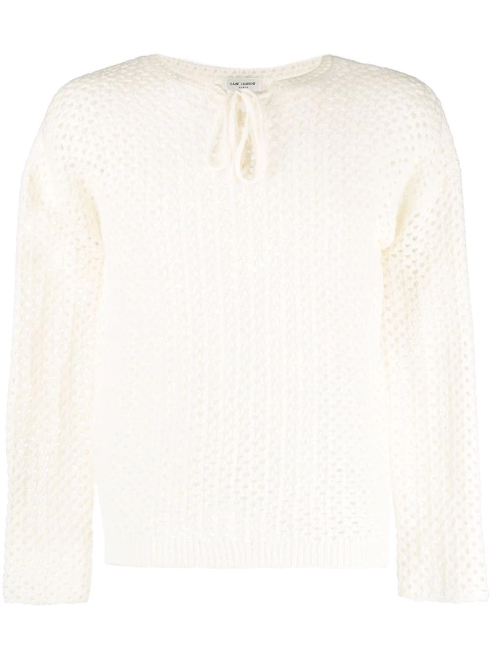 knitted long-sleeve jumper - 1