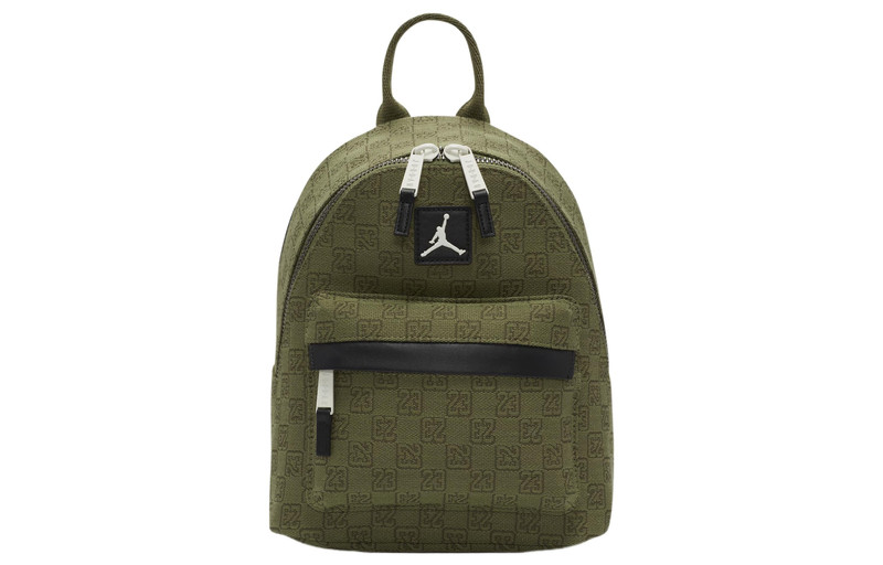 Jordan Air Jordan Monogram Mini Backpack 'Olive Green' 7A0761-EF9 outlook