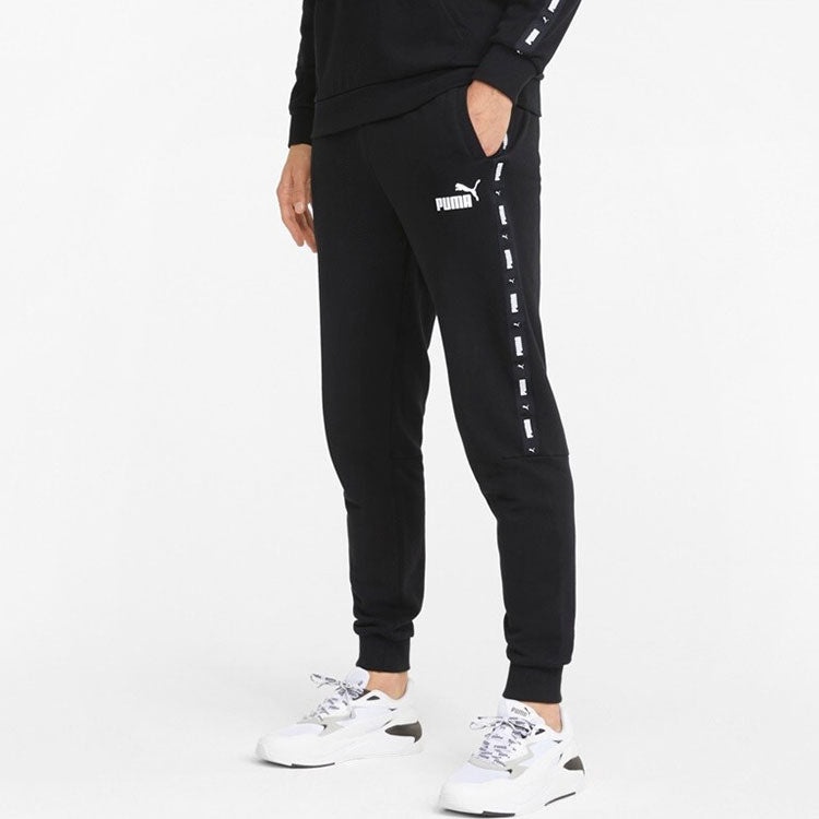 PUMA Ess+ Tape Sweatpants 'Black' 849535-01 - 4