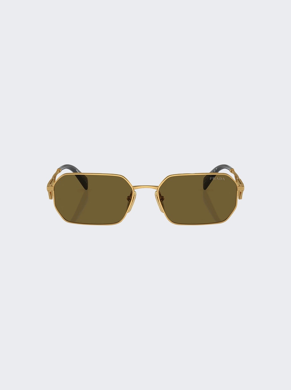 Loden Triangle Logo Sunglasses Gold - 1