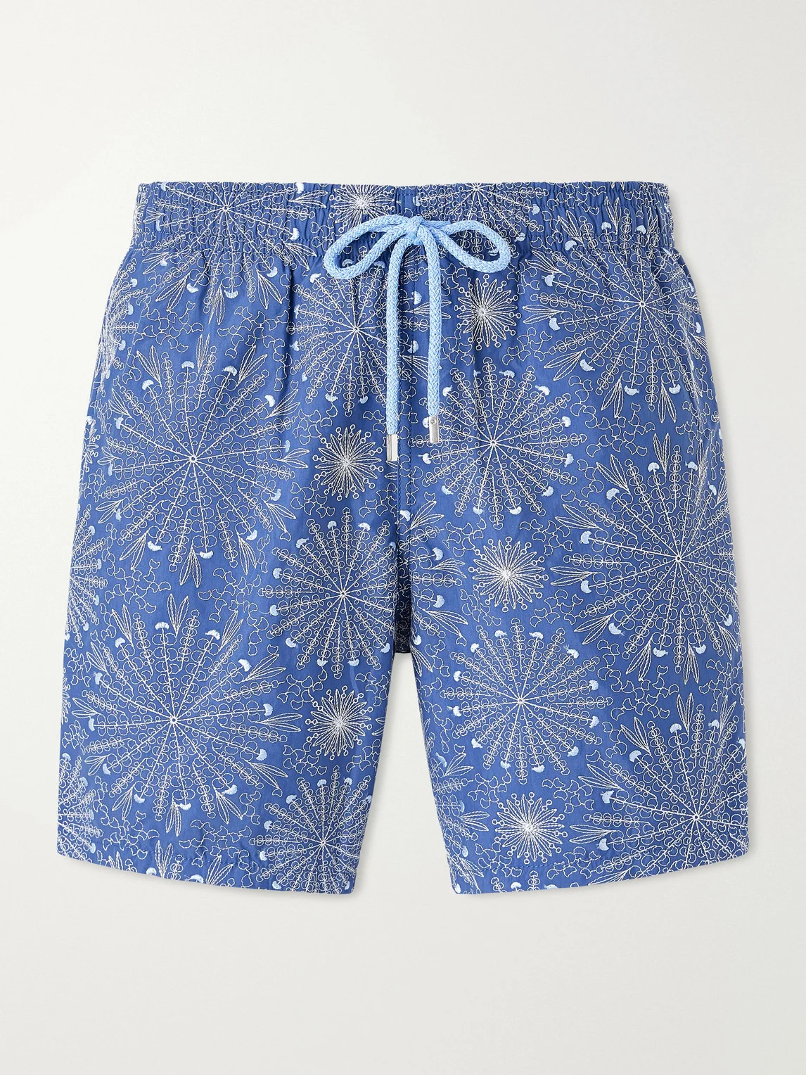 Mistral Embroidered Straight-Leg Swim Shorts - 1