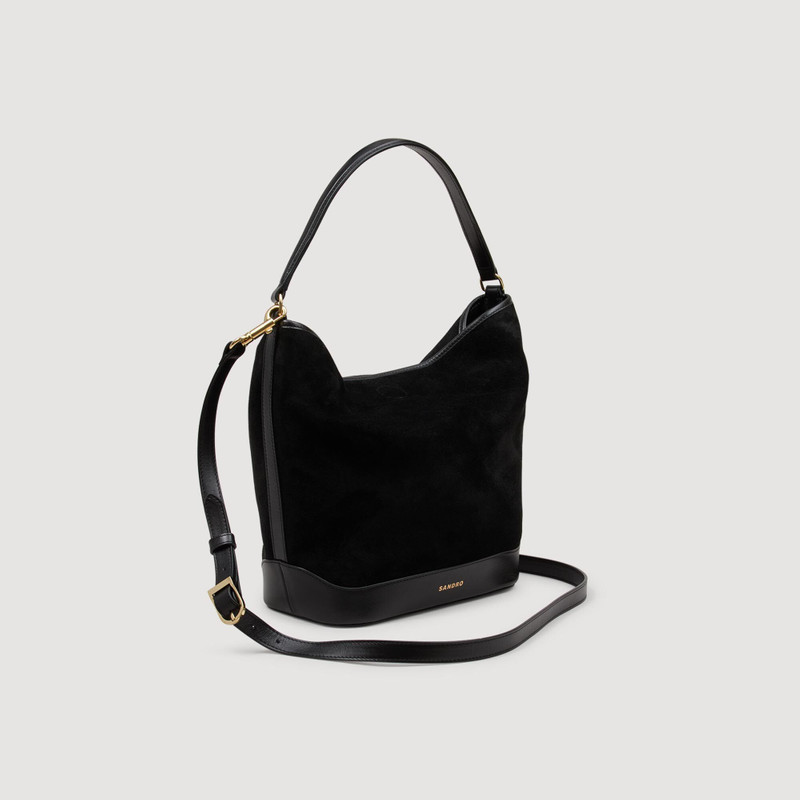 Sandro SOFT SUEDE SHOPPING BAG outlook