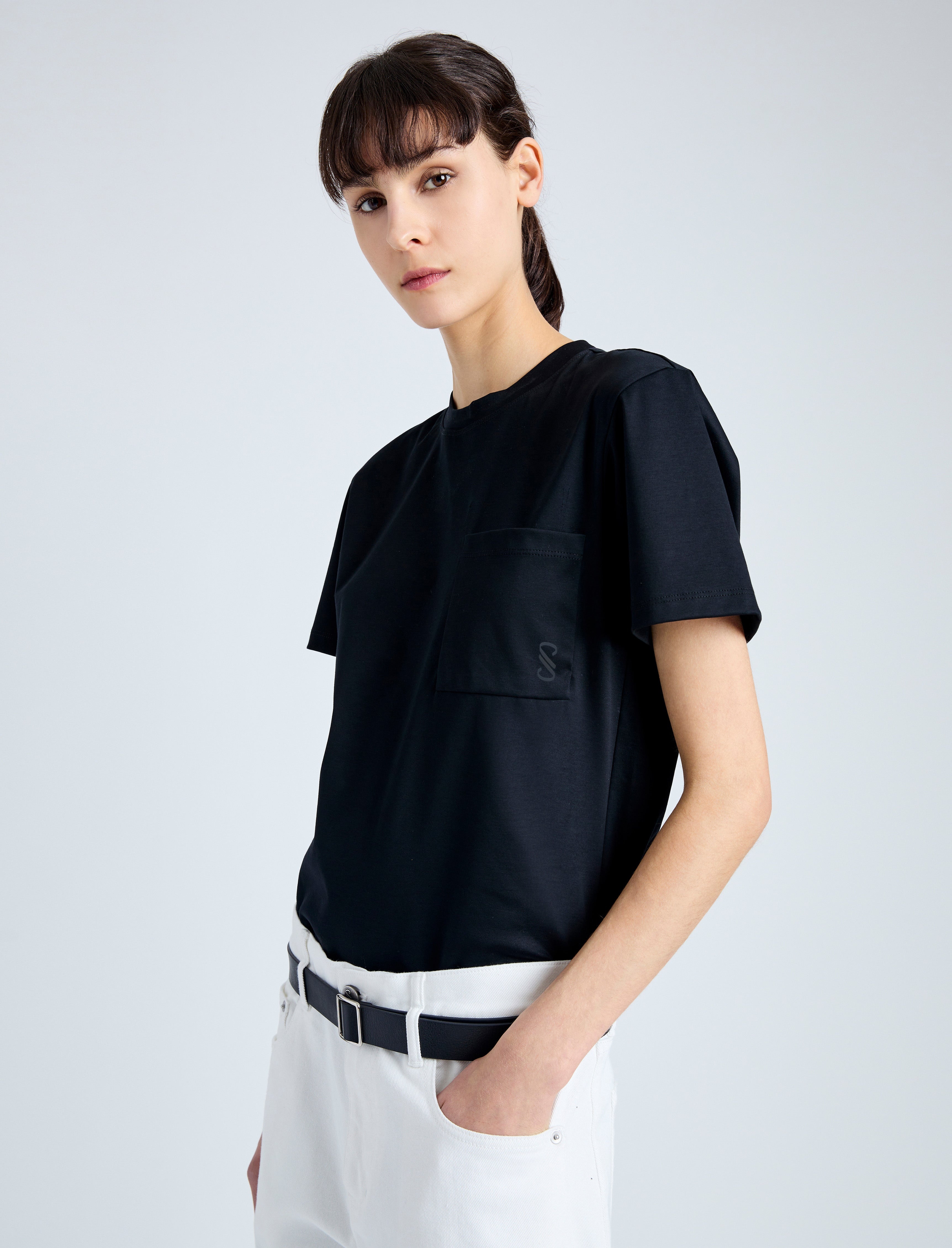 Kira T-Shirt in Eco Cotton Jersey - 6