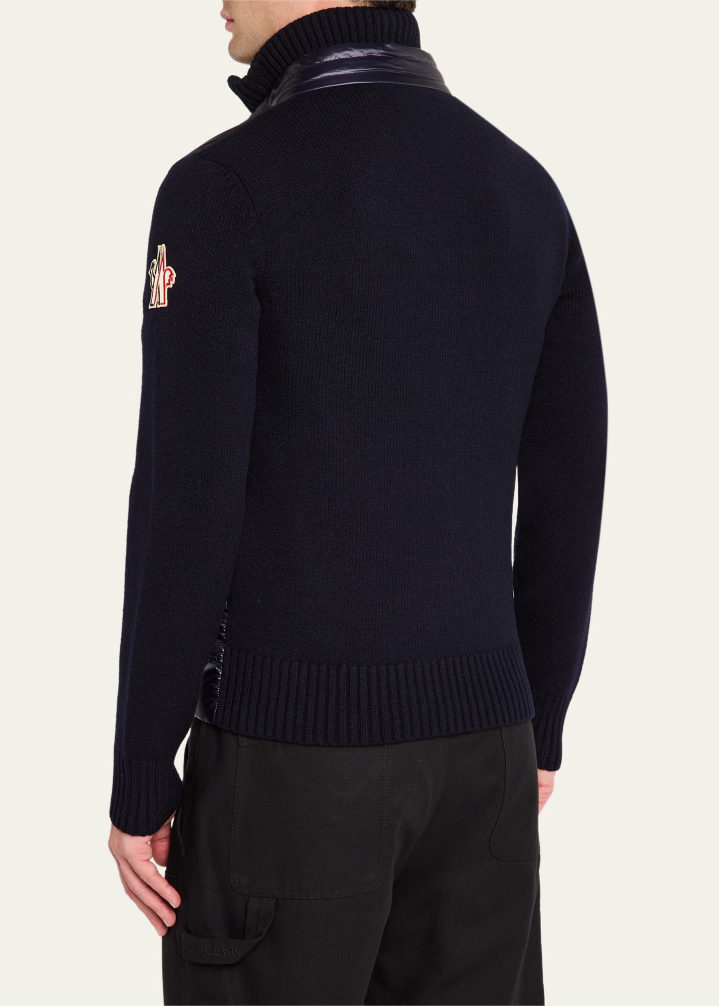 Men's Down Knit Zip Jacket - 3