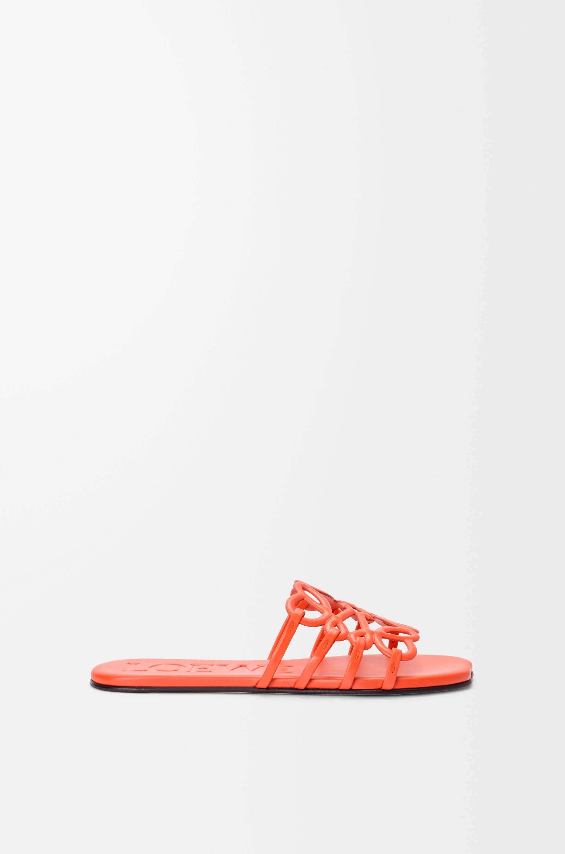 Petal Anagram slide in soft calfskin - 1