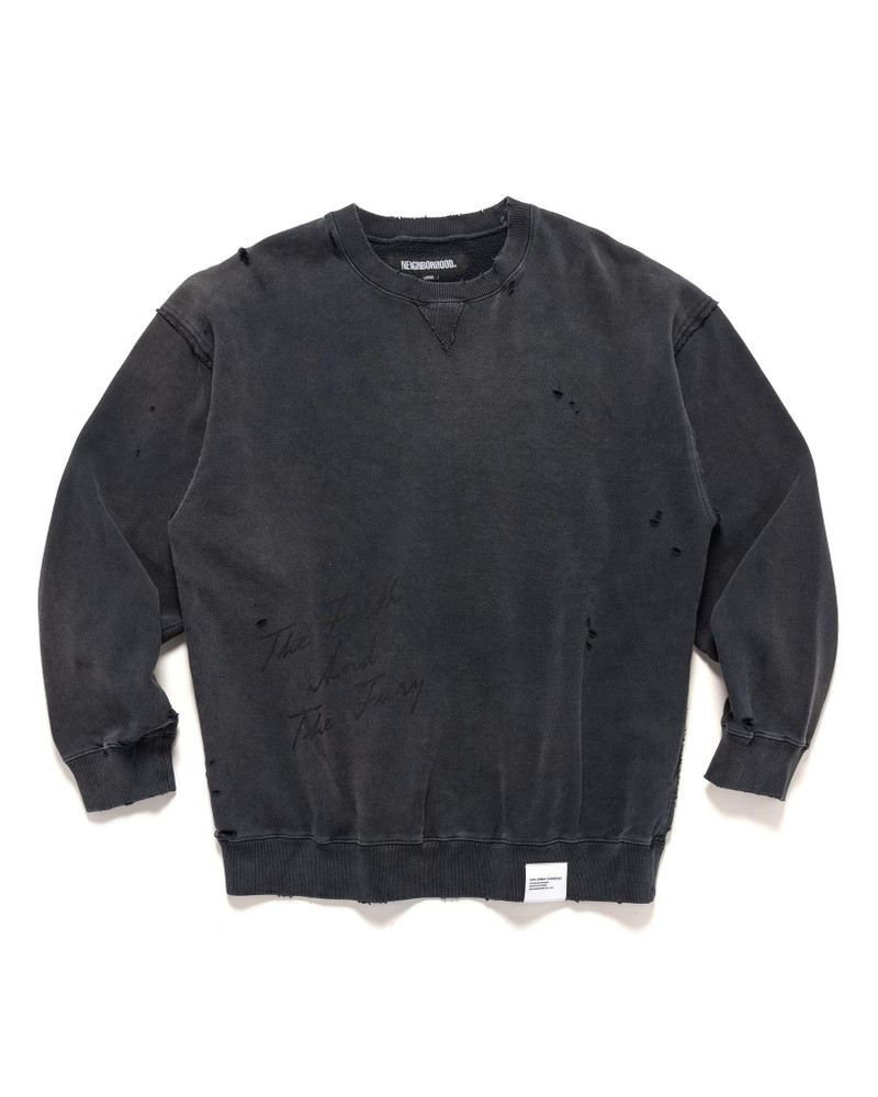 Savage Sweat Shirt LS Black - 1