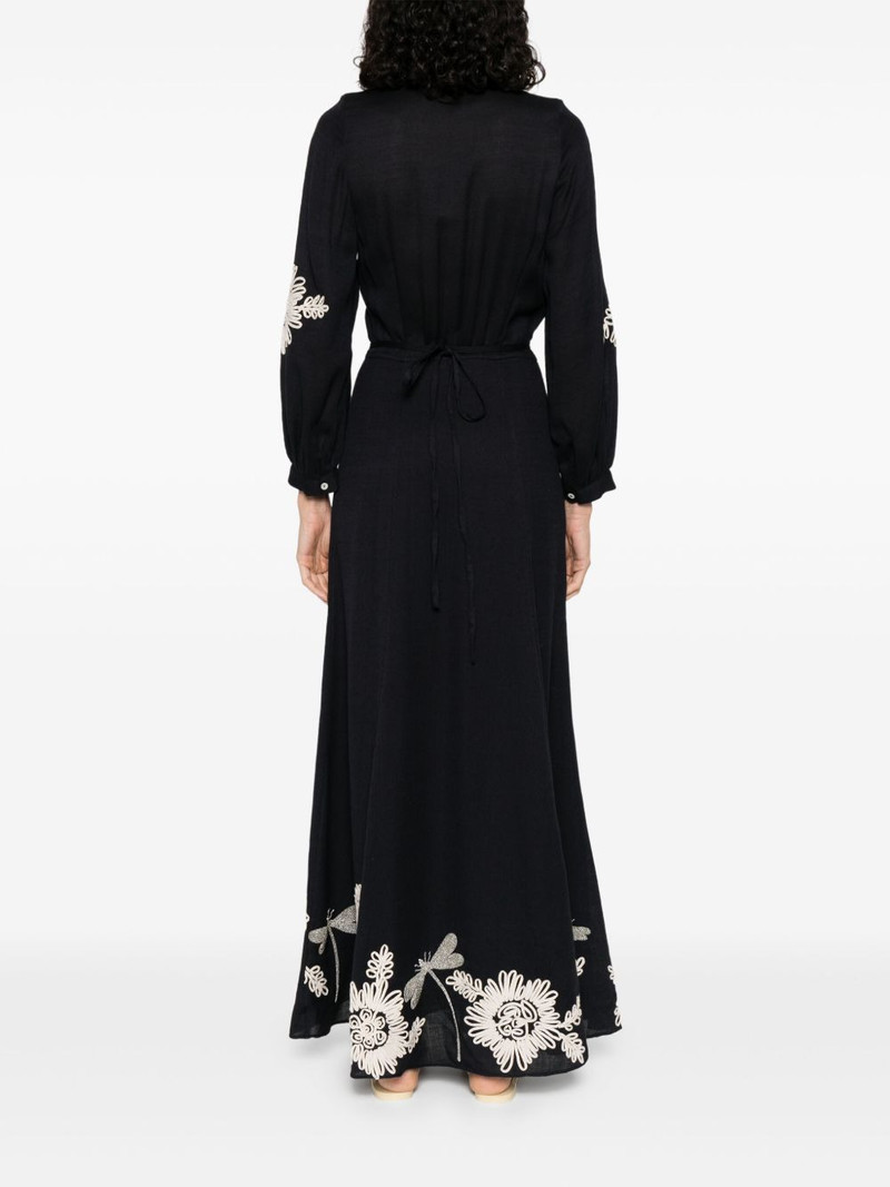 floral-embroidered maxi dress 4