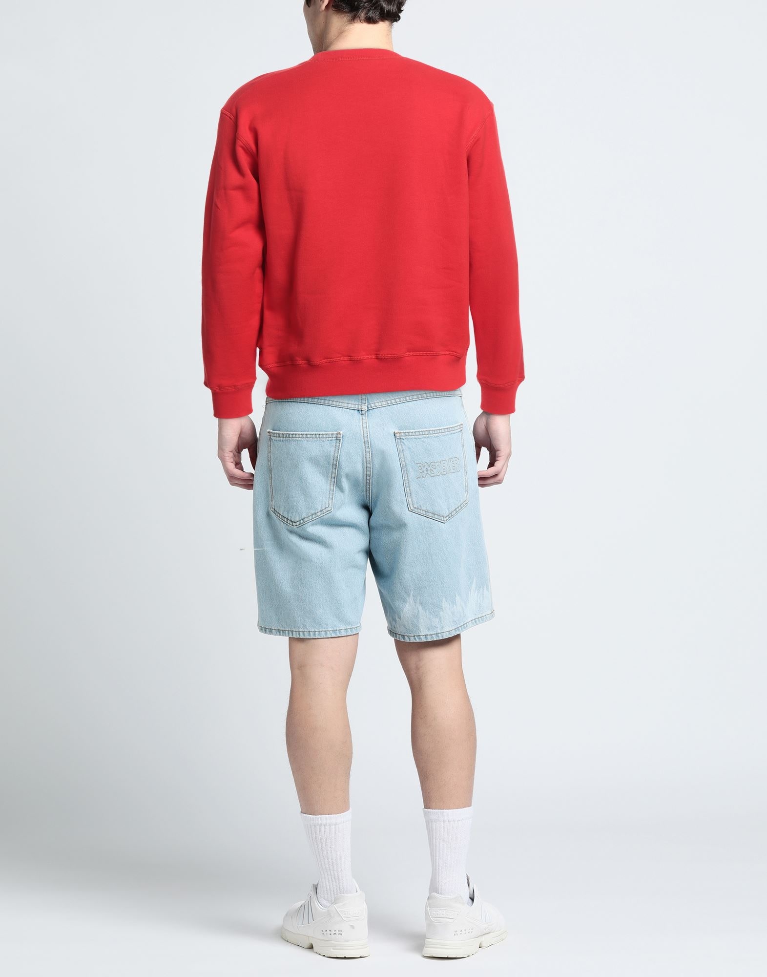 Red Men's Sweatshirt - 3