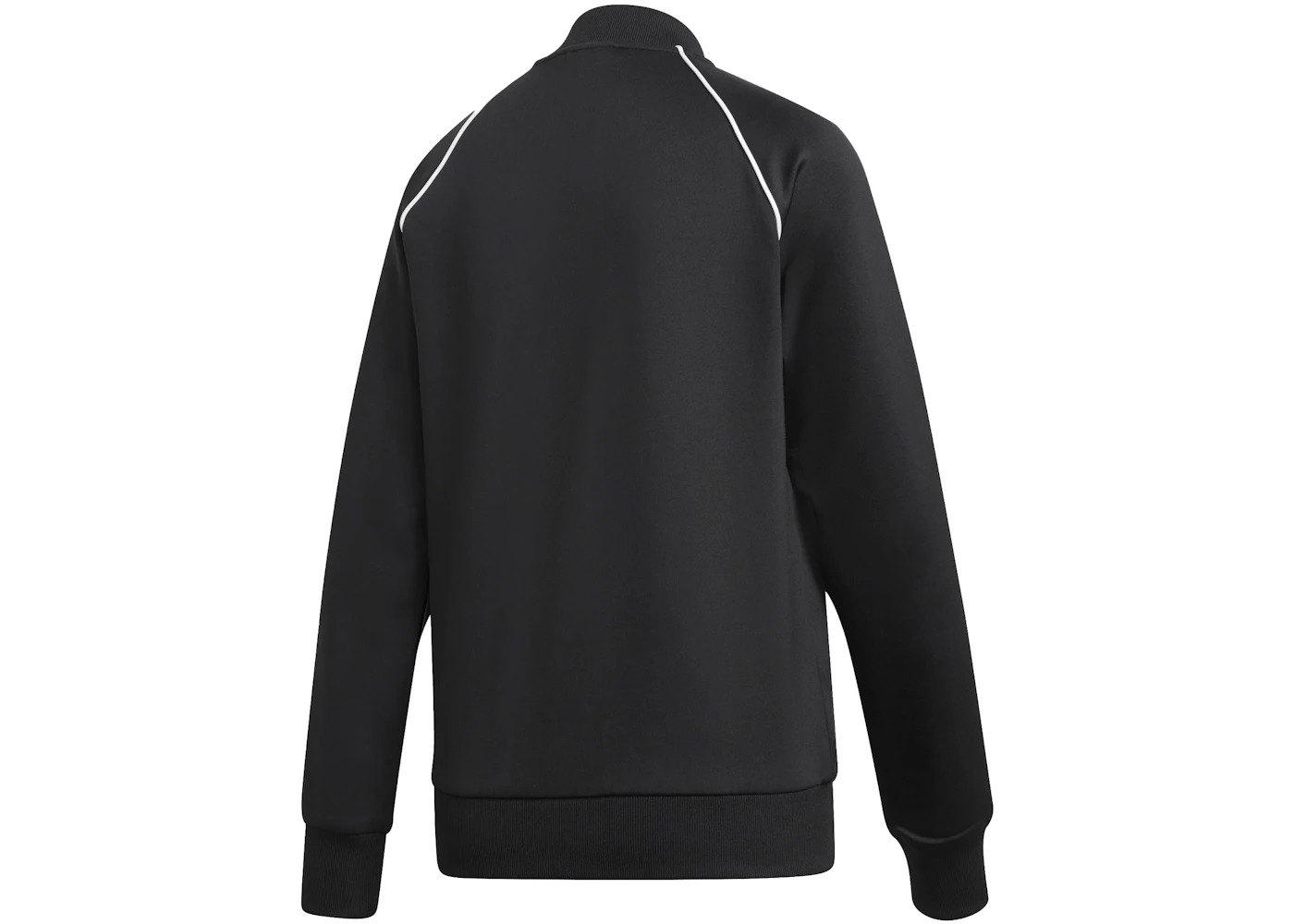 adidas Women's Primeblue SST Track Jacket Black/White - 2