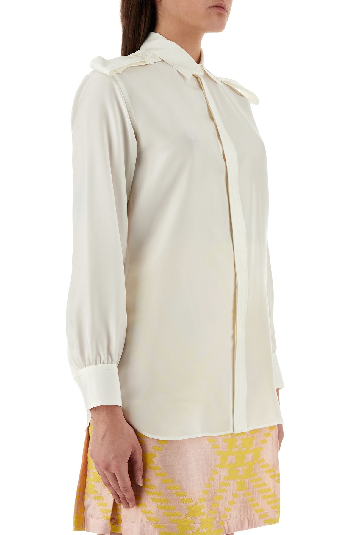 White silk shirt - 3
