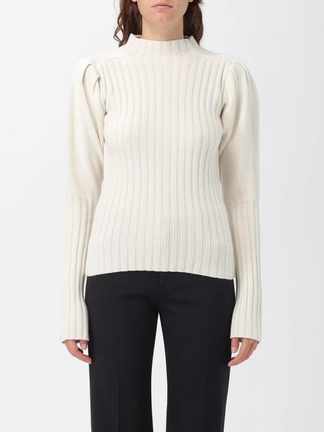 Chloé sweater in ribbed wool - 1