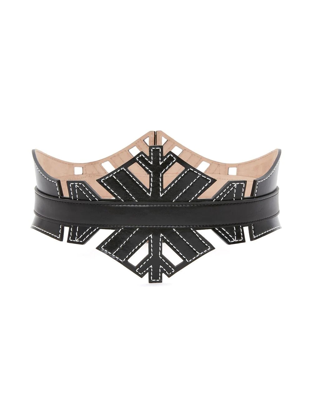 cut-out buckle belt - 2