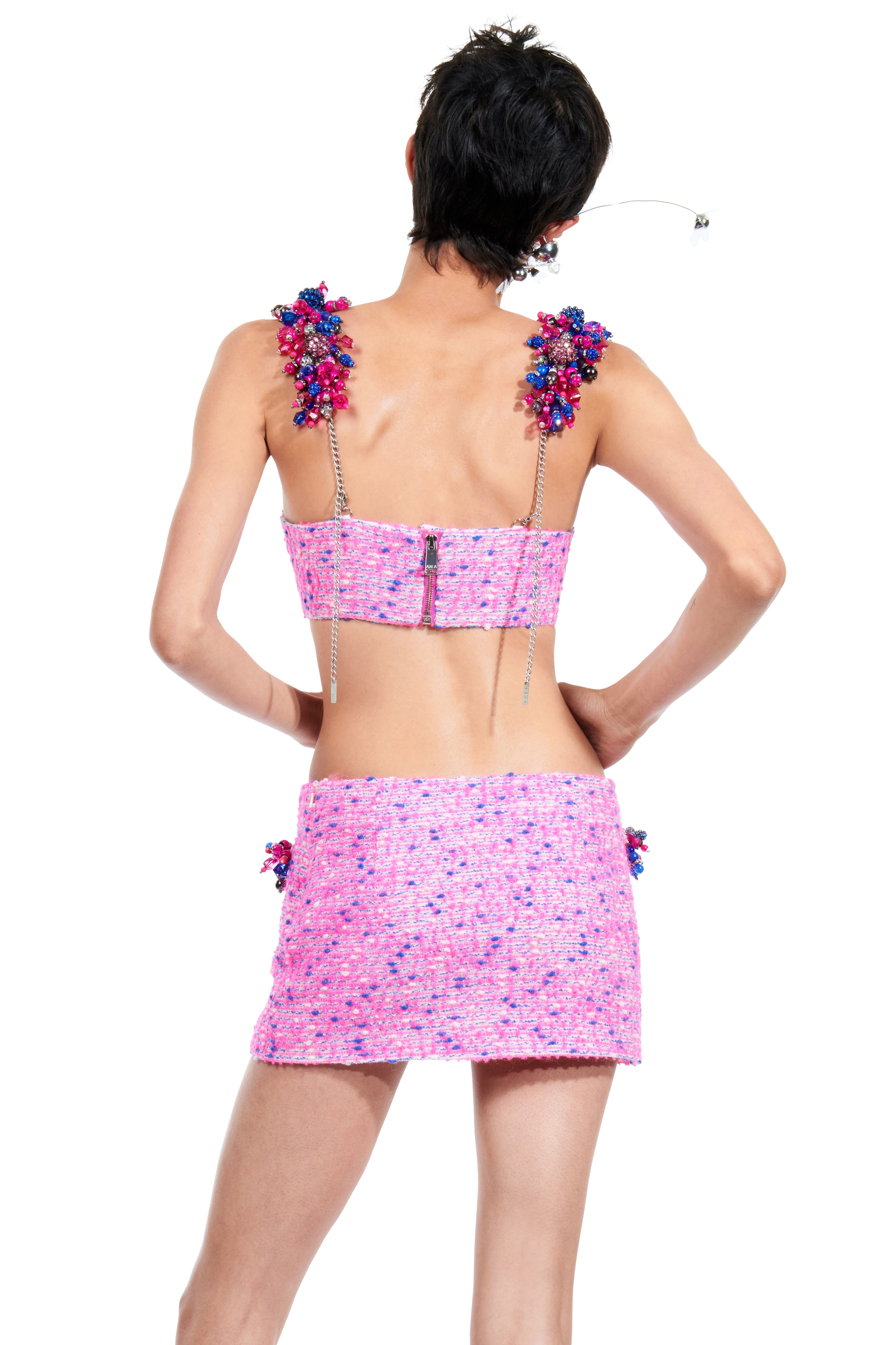 CRYSTAL GRAPE HEART TOP - 2
