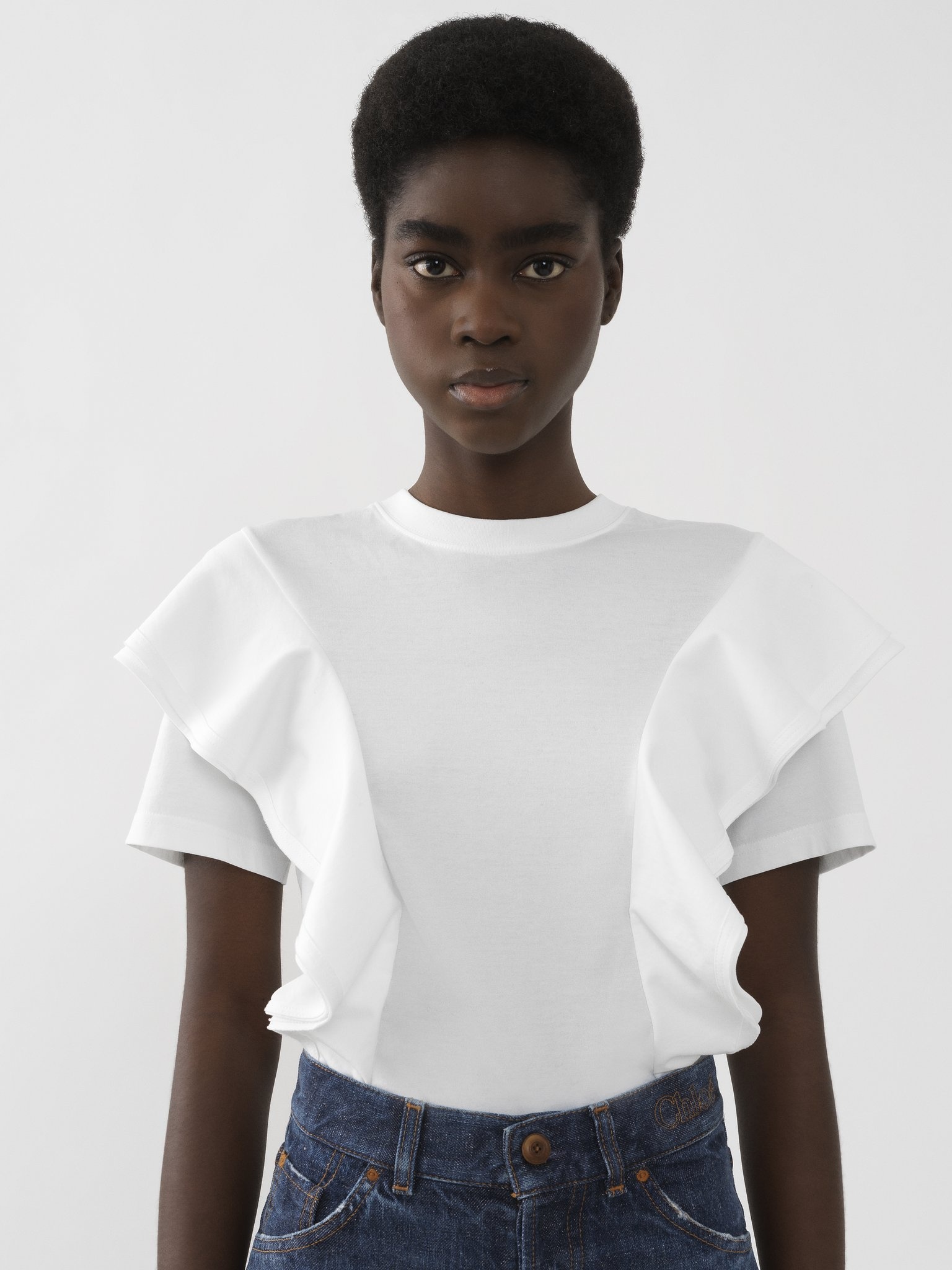 RUFFLED T-SHIRT - 2