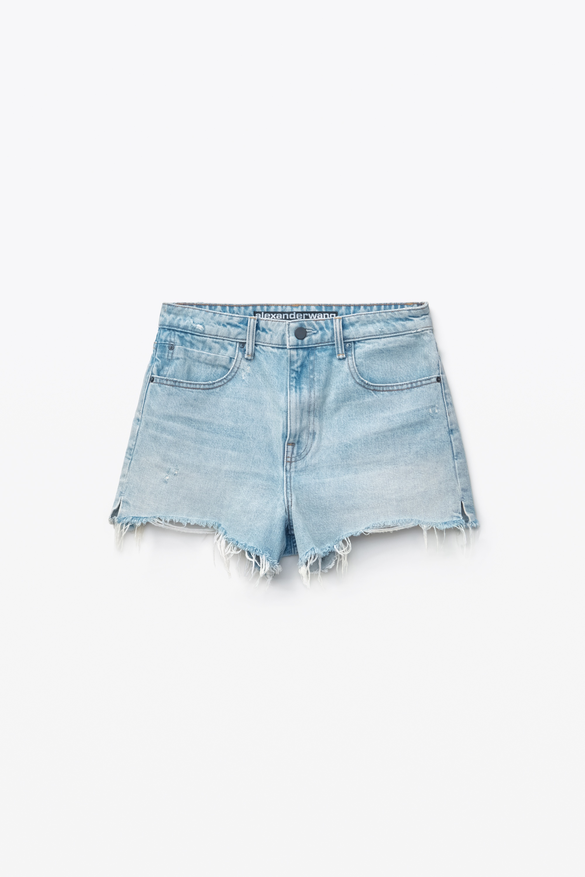 BITE SHORTS IN PEBBLE BLEACH DENIM - 1