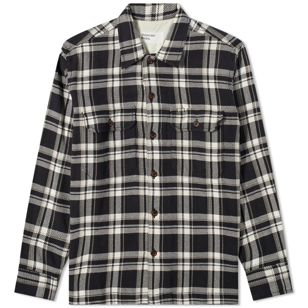 Universal Works Check Utility Overshirt - 1