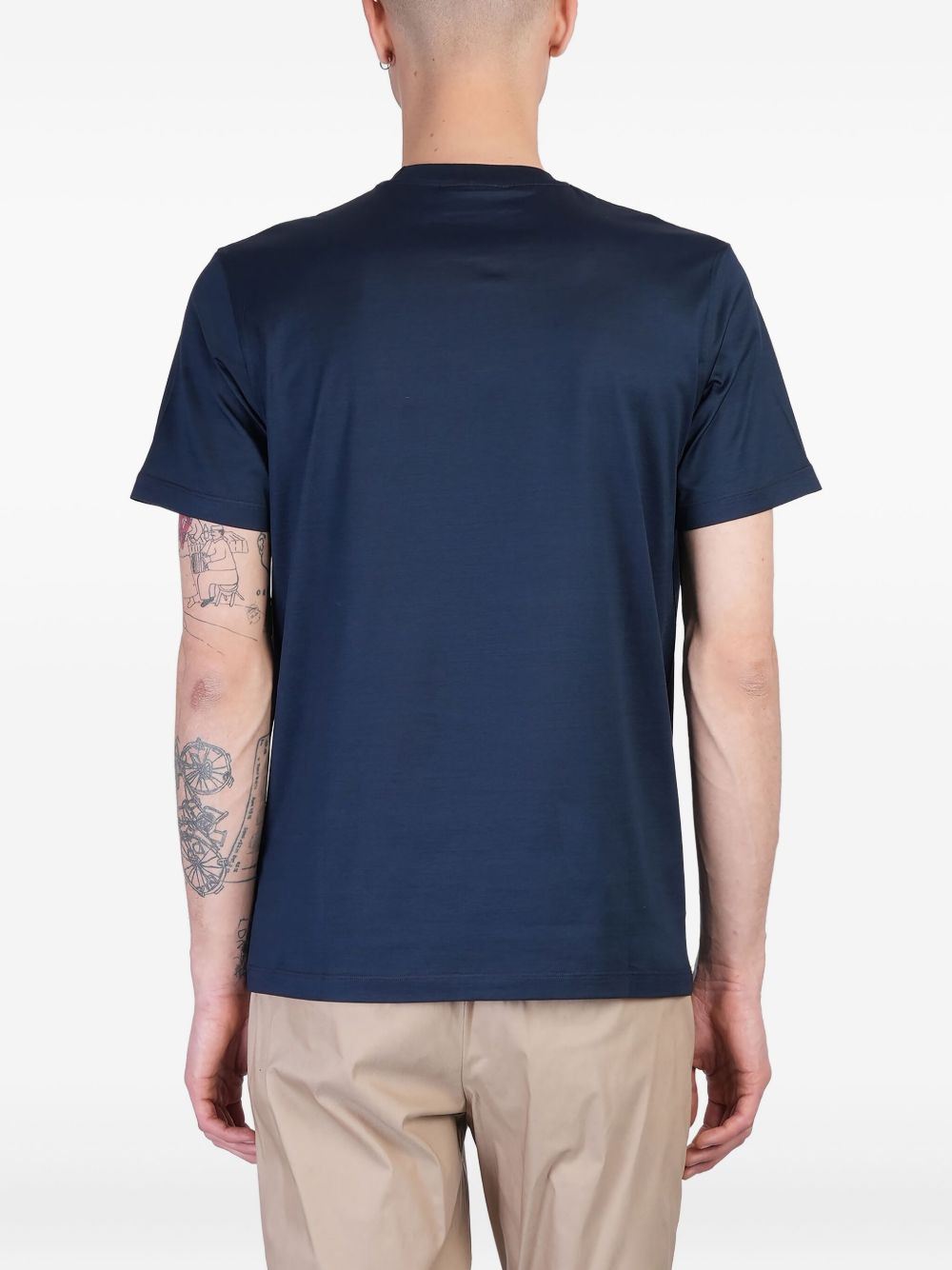 round-neck short-sleeved T-shirt - 4