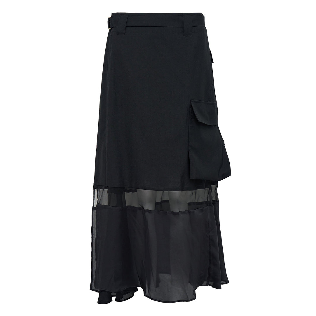 Suiting Mix Skirt - 1