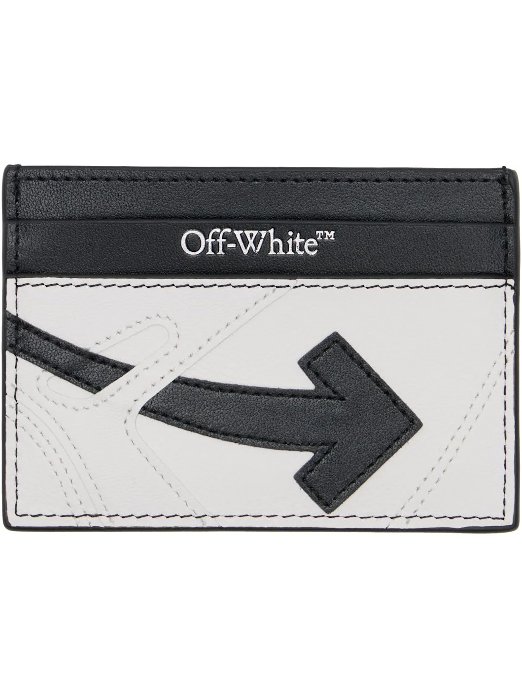 Black 'OOO Sneaker' Card Holder - 1