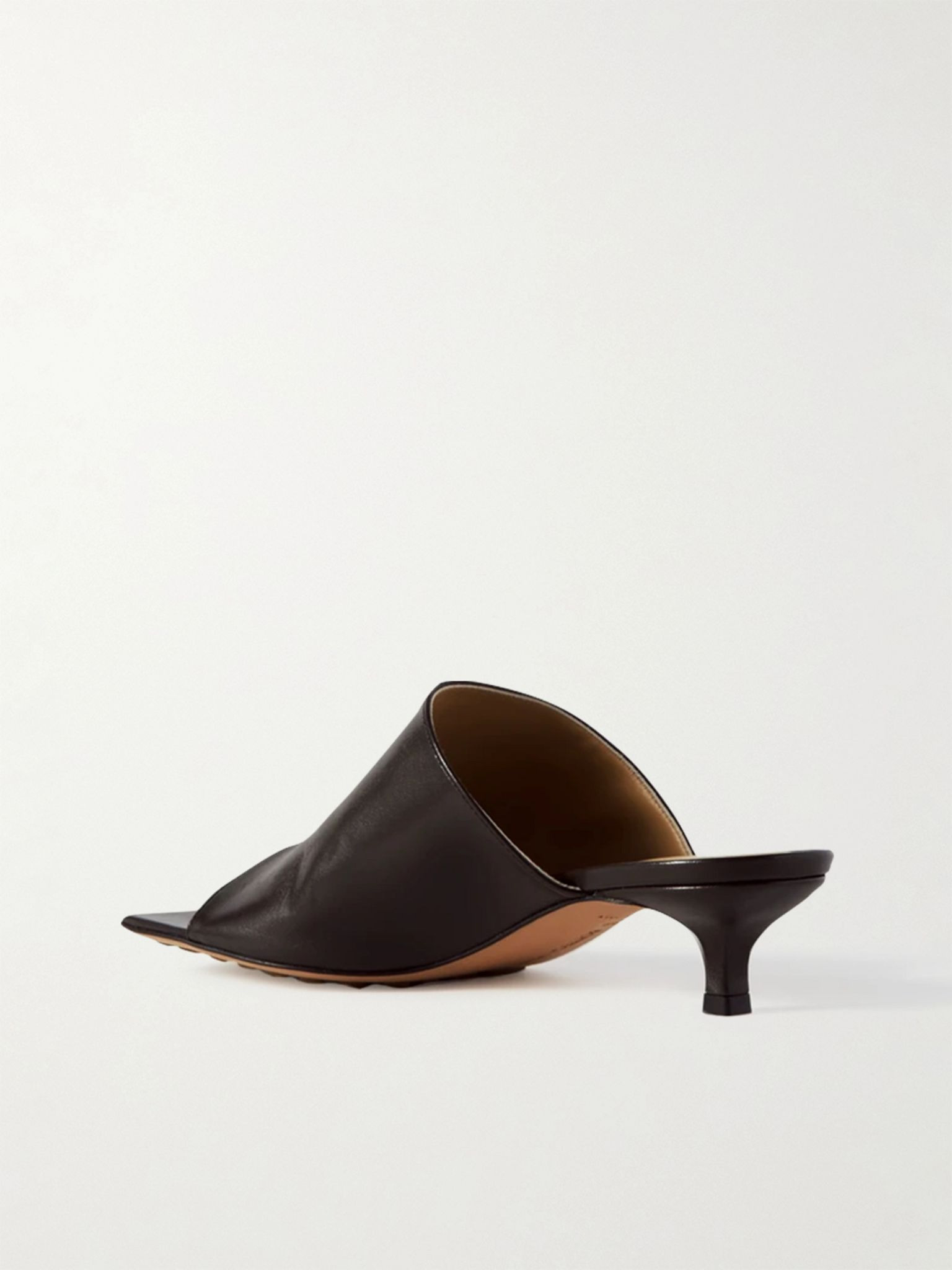 Leather mules Brown - 3