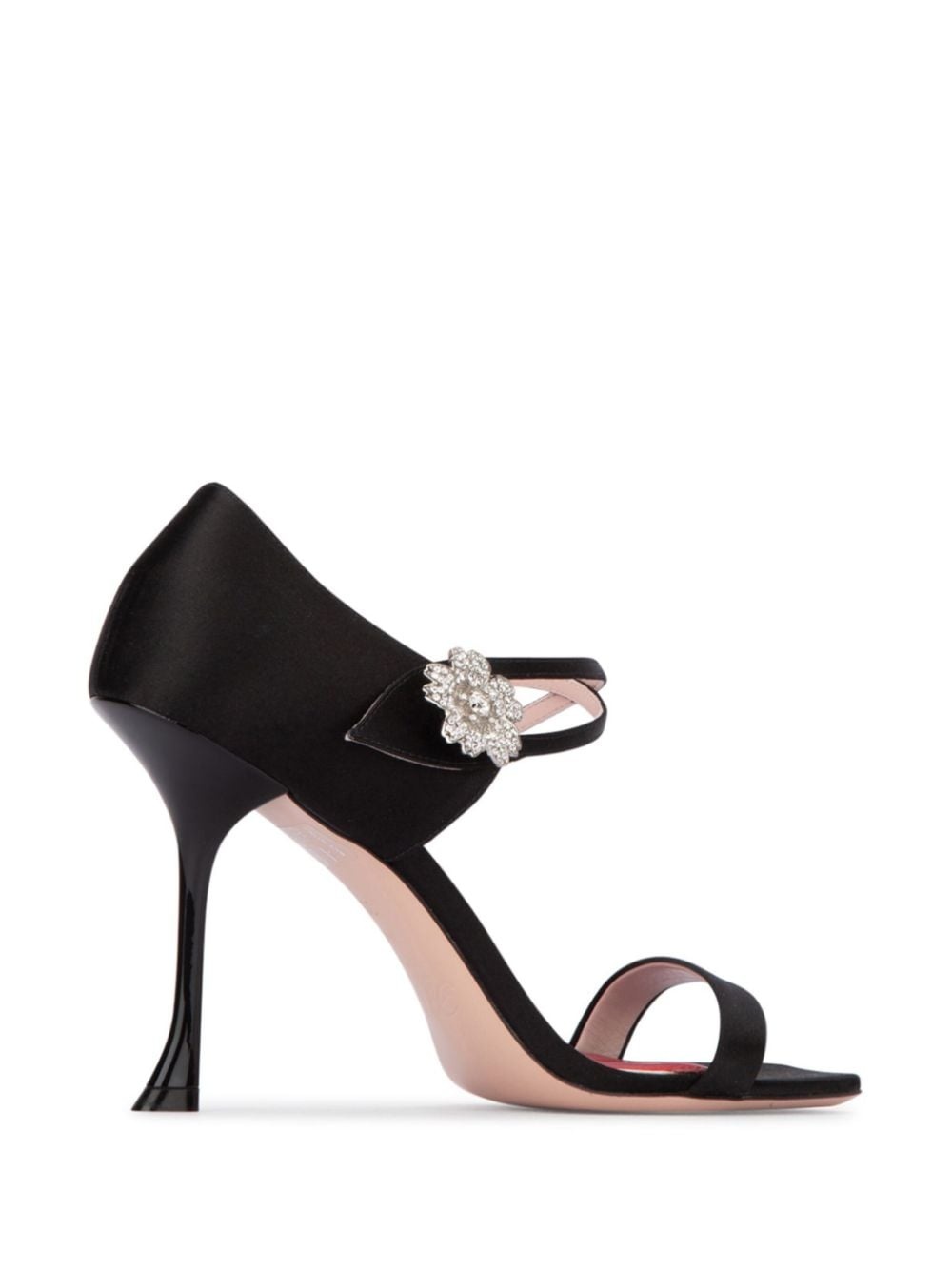 105mm leather sandals - 3