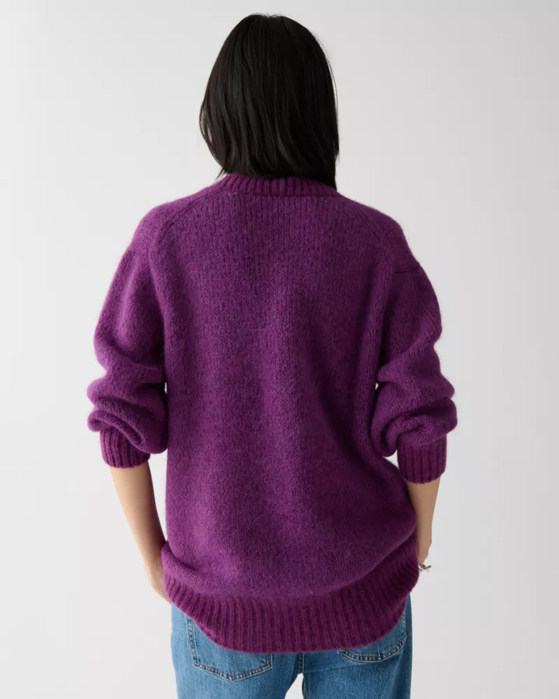 Fuzzy Oversized Cardigan 4