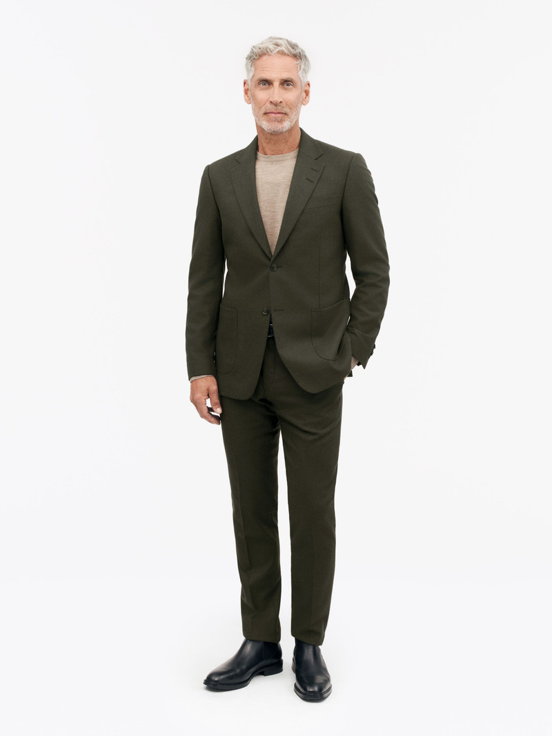 TIGER OF SWEDEN Tenuta Brushed Wool Trousers outlook