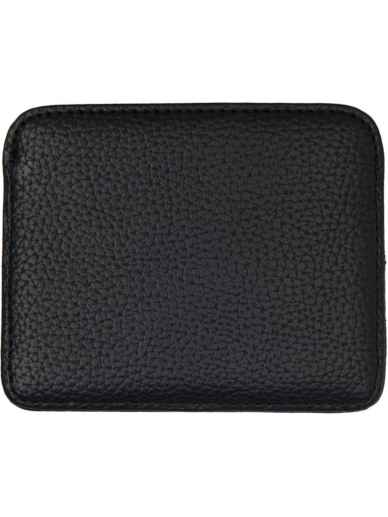 Vivienne Westwood Black Half Moon Card Holder outlook