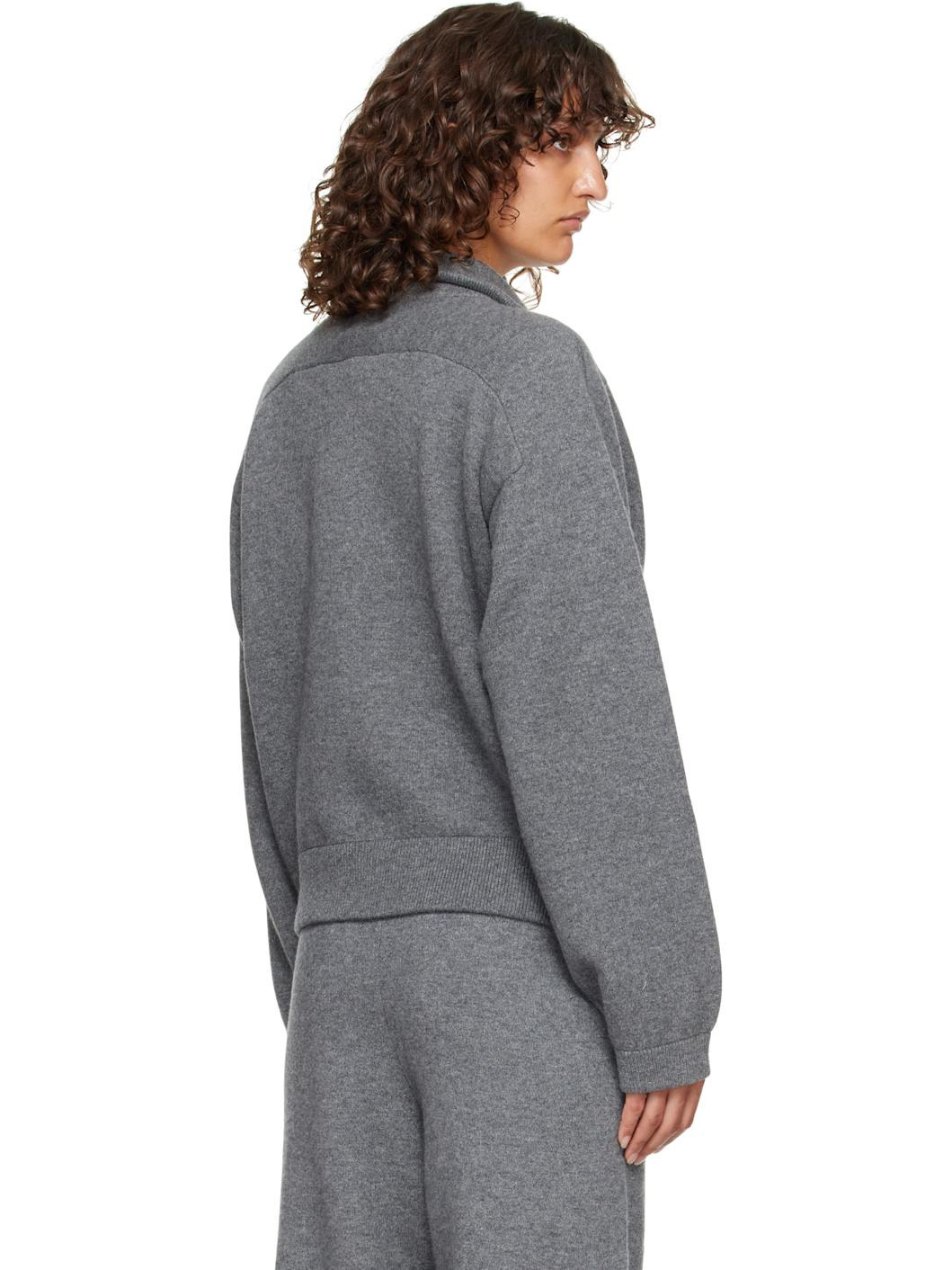 Gray Dries Cashmere Zipped Sweater - 3