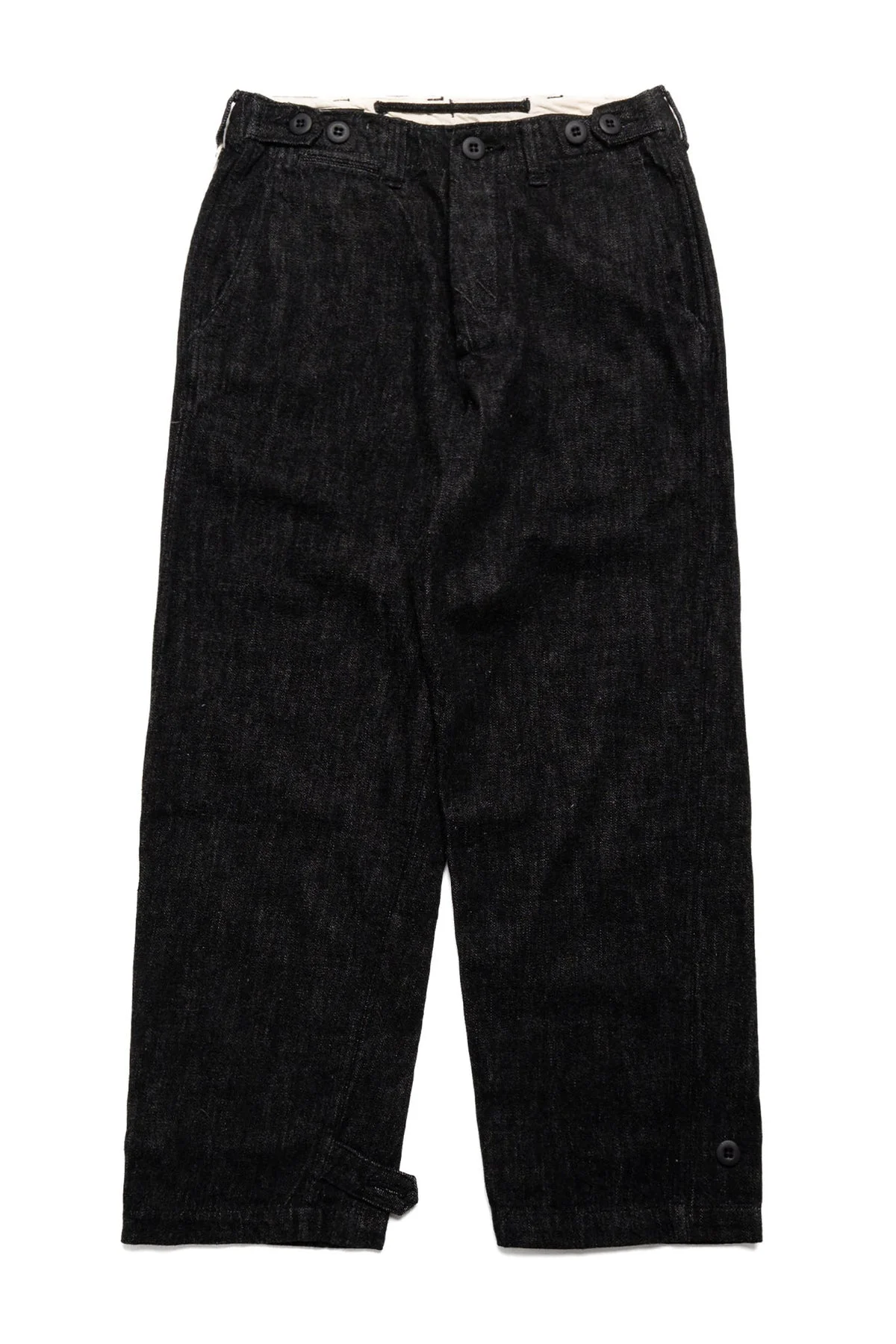11.5oz Denim M43 Field Trousers Fullcount x BiG Exclusive - Black - 1